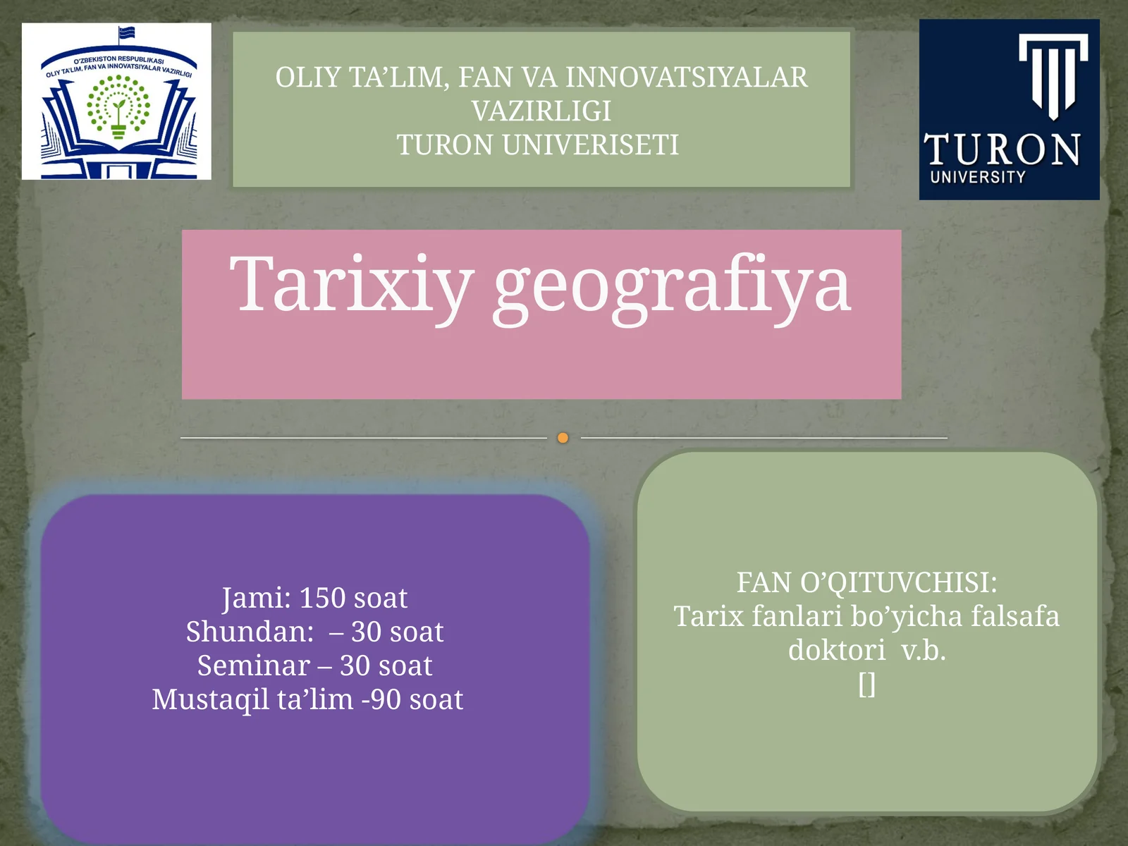 Tarixiy geografiya