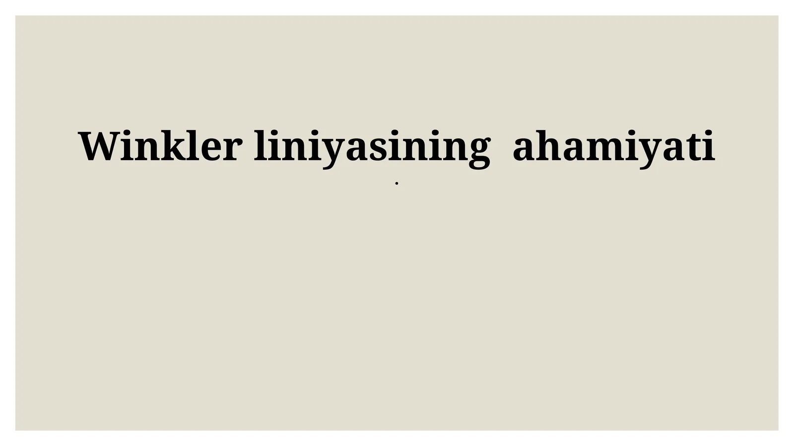 Vinkler liniyasi