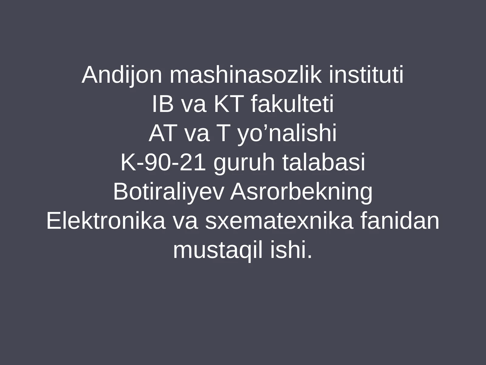 P-no’tishlarning xosil bo’lishi