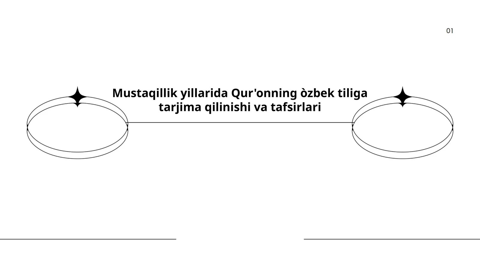 Mustaqillik yillarida Qur'onning òzbek tiliga tarjima qilinishi va tafsirlari