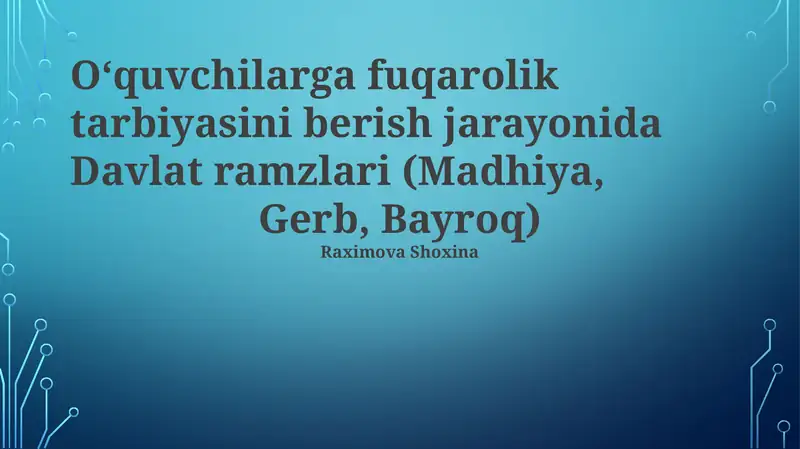 Davlat ramzlari (Madhiya, Gerb, Bayroq)