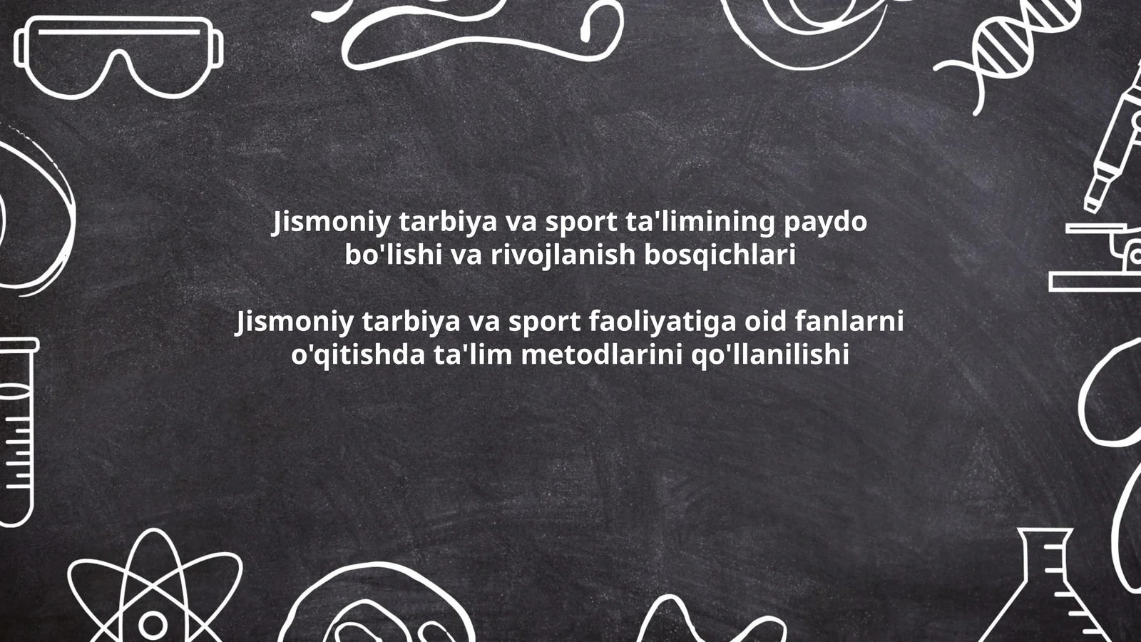 Jismoniy tarbiya va sport ta'lim bosqichlari