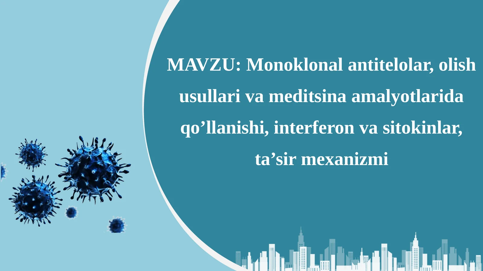 Mikrobiologiyadan mustaqil ish