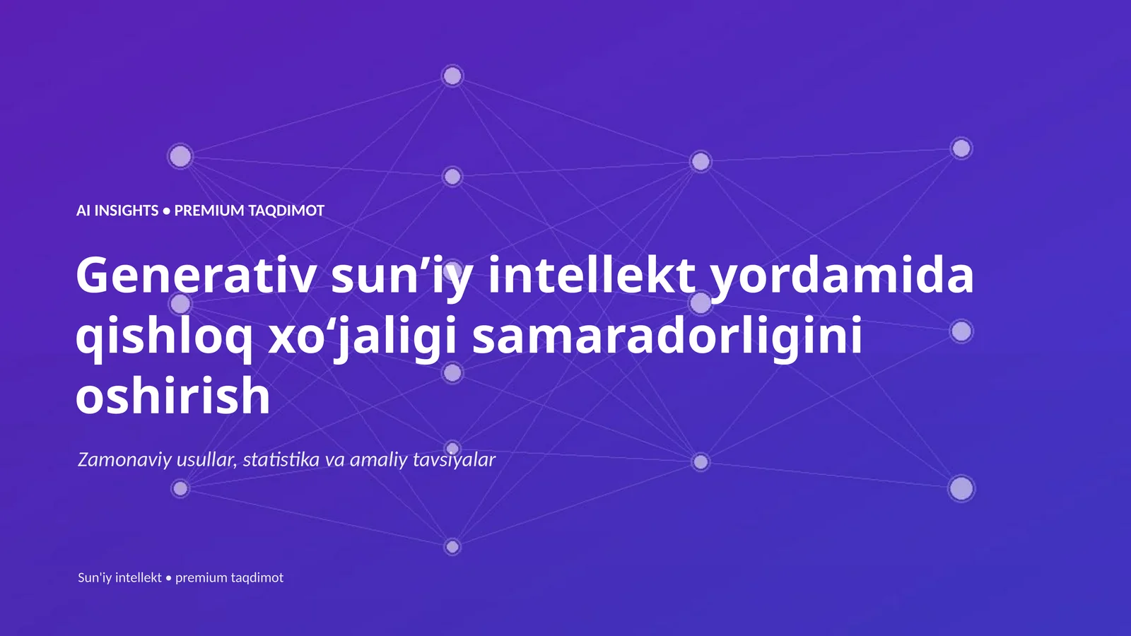 PREMIUM TAQDIMOT