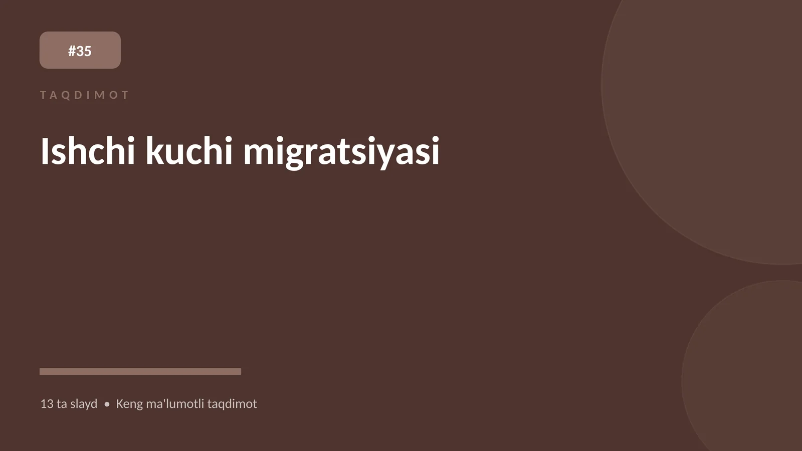 Ishchi kuchi migratsiyasi