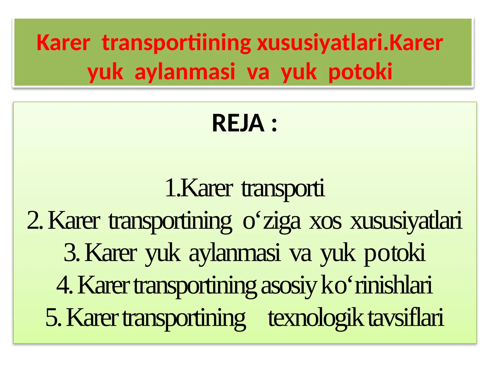 Karer Transporti