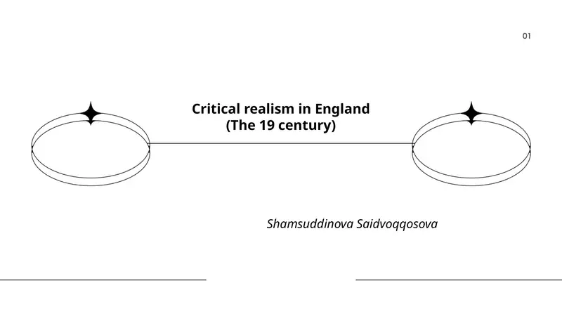 Critical Realism in England (The 19th Century)