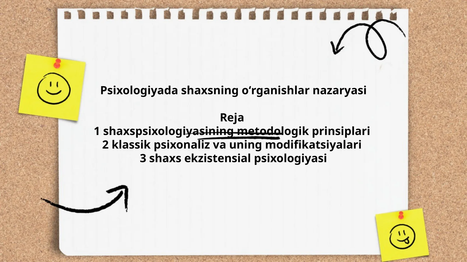 psixologiyada shaxsning oʻrganishlar nazaryasi