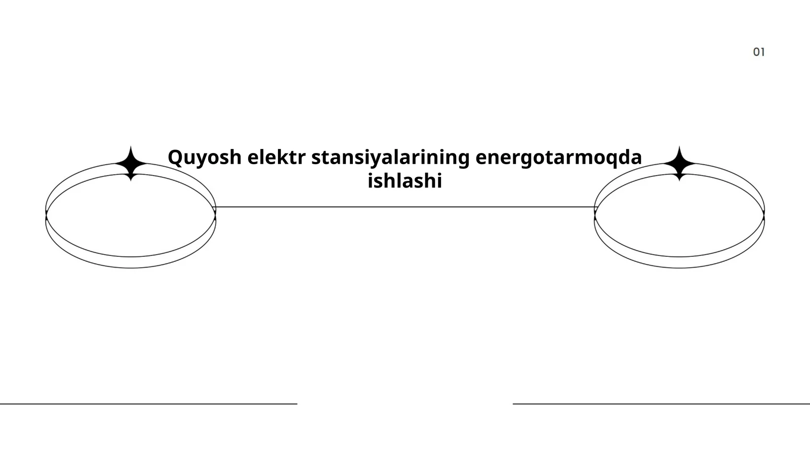 Quyosh elektr stansiyalarining energotarmoqda ishlashi
