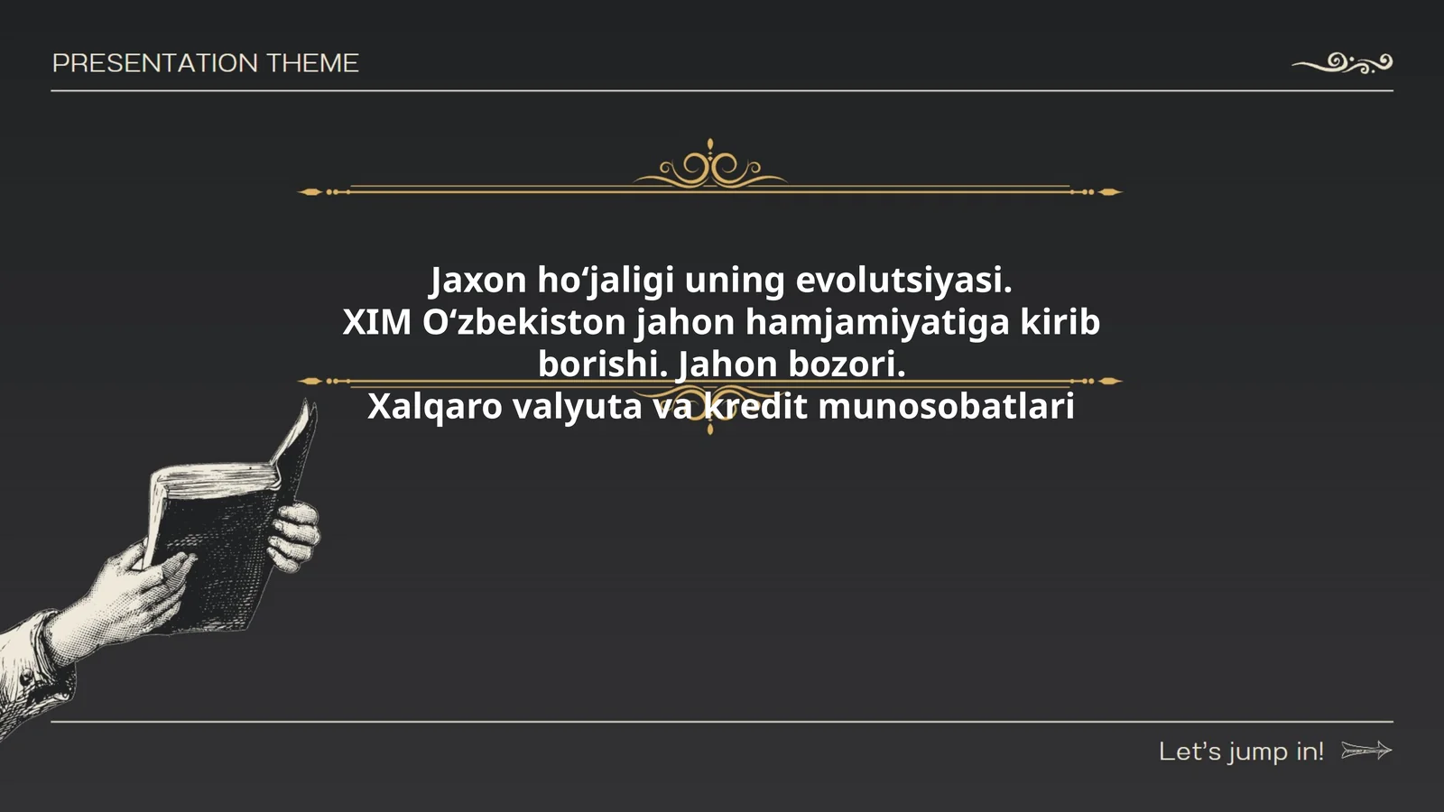 Jaxon bozori: iqtisodiy integratsiya jarayonlari
