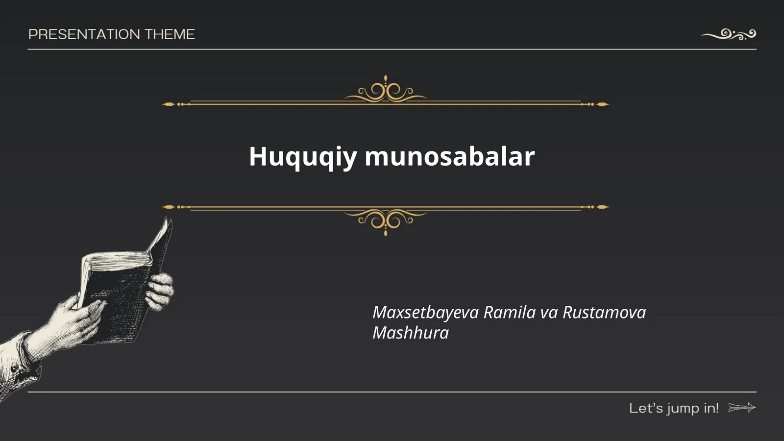 Huquqiy munosabalar