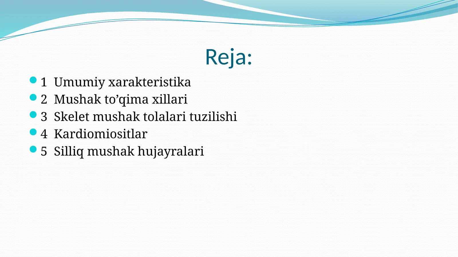 Mushak to’qima xillari