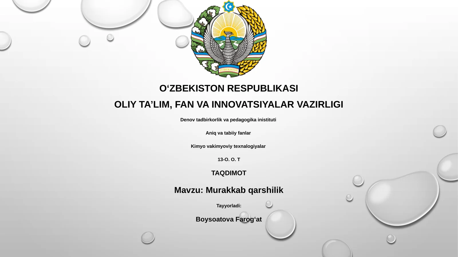 Kompleks qarshilik asoslari