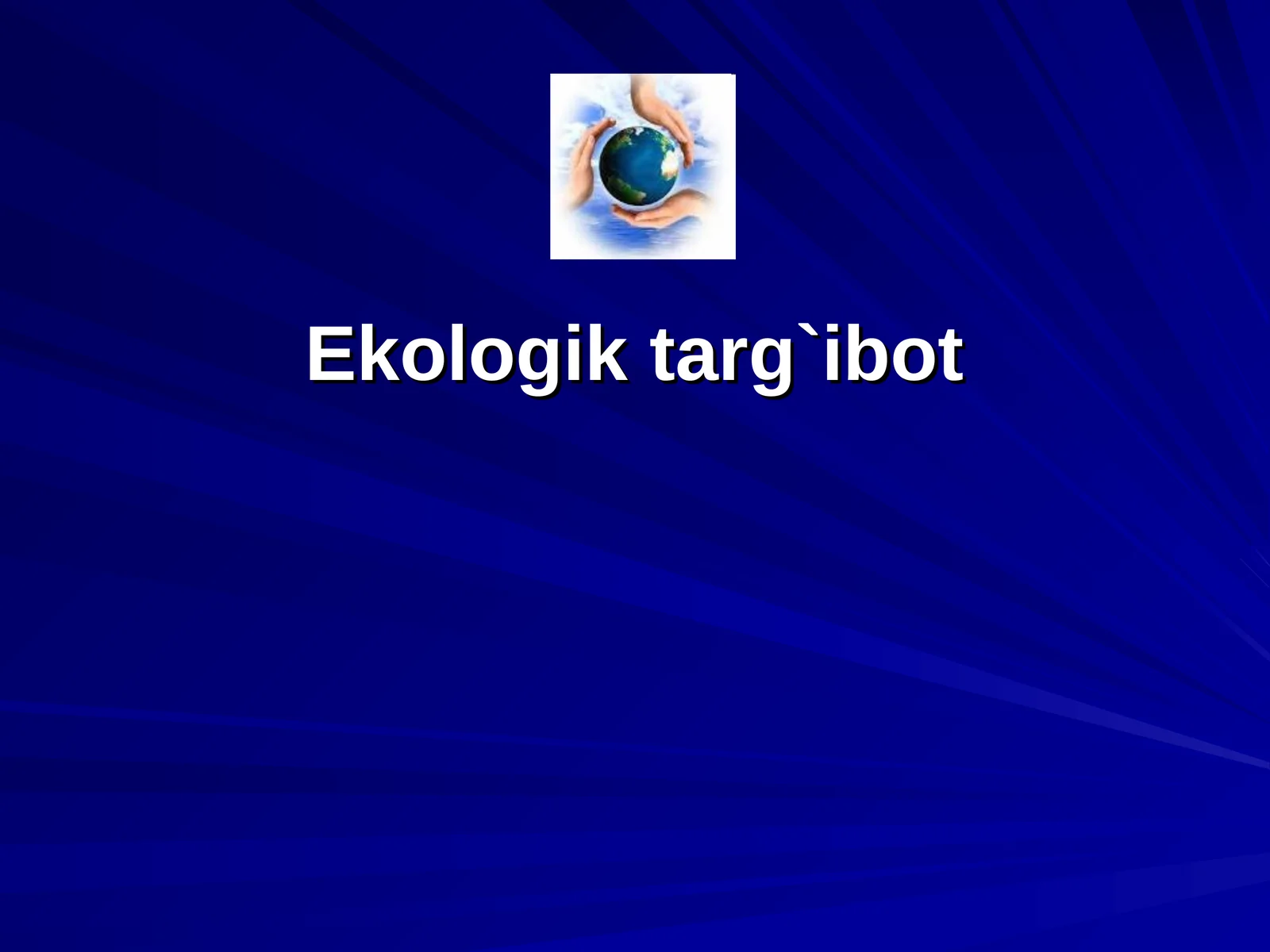 Ekologik targ`ibot