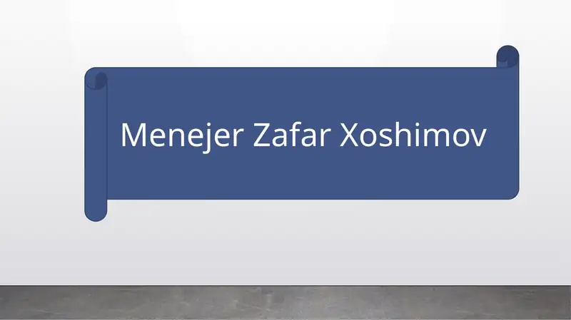 Zafar Hoshimov