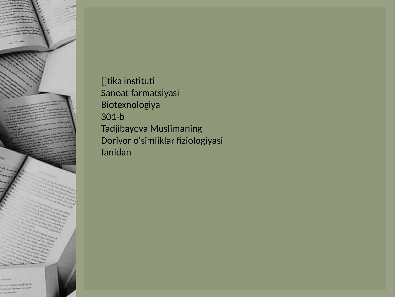 Fotosintez birligi va 2ta fotosistemaning faoliyati