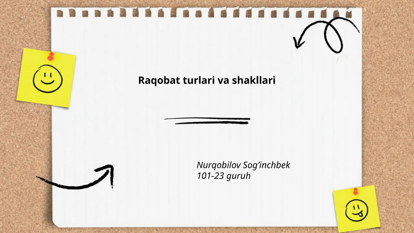 Raqobat turlari va shakllari