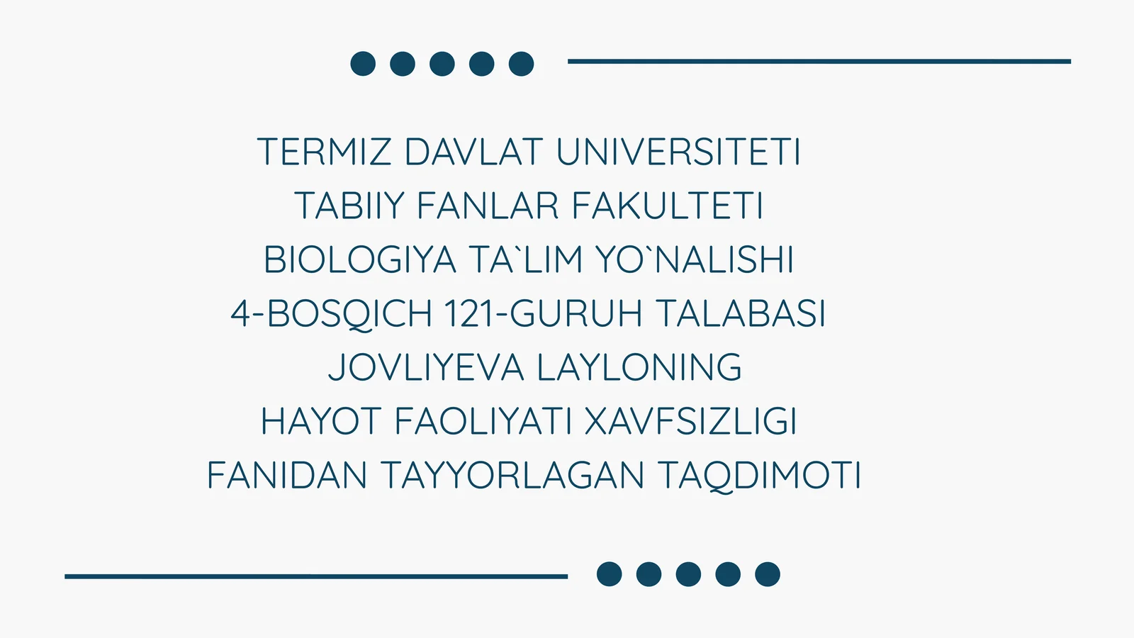 ELEKTR XAVFSIZLIGINI TAMINLOVCHI
