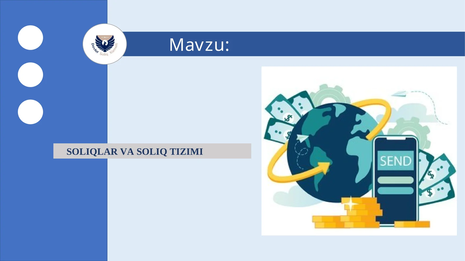 SOLIQLAR VA SOLIQ TIZIMI