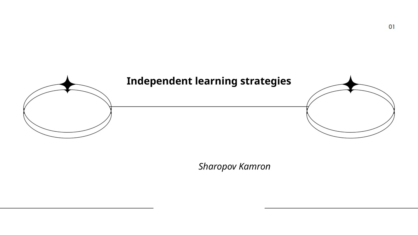 Independent learning strategies