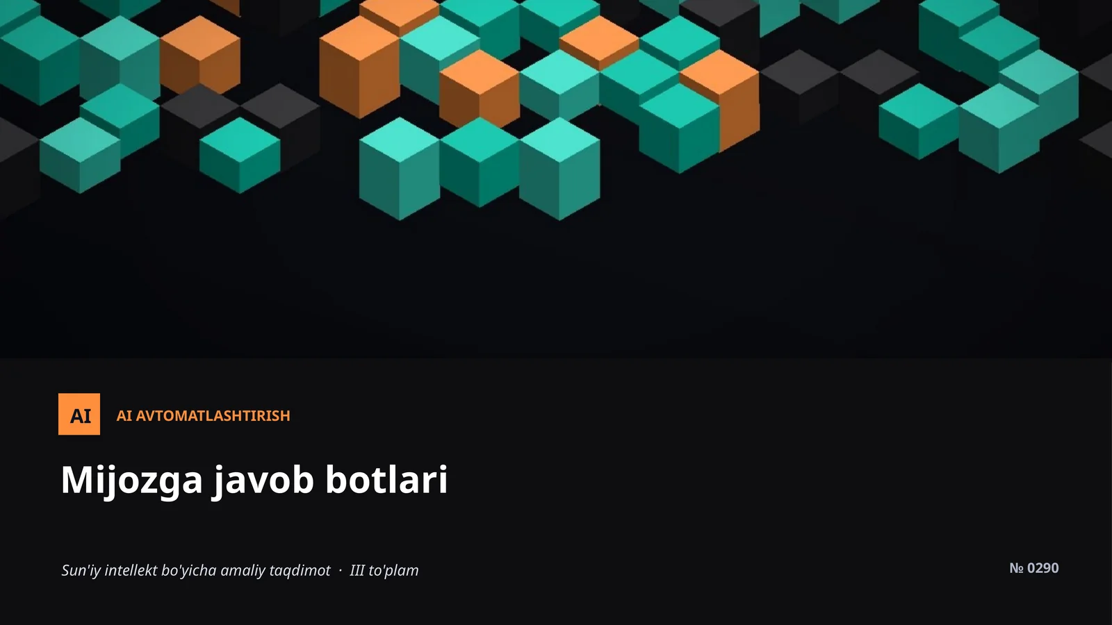 AI AVTOMATLASHTIRISH