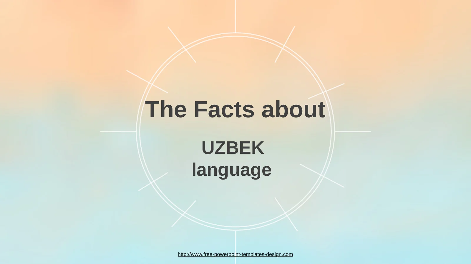 The Uzbek Language
