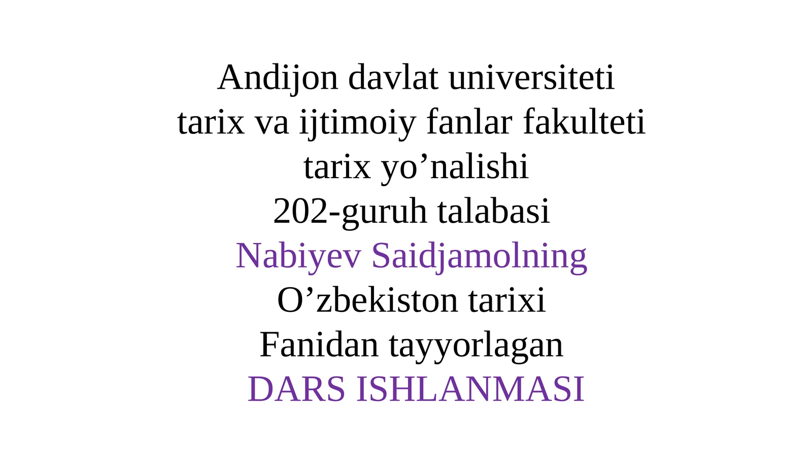 XIX asr oxiri – XX asr boshlarida Buxoro amirligi va Xiva xonligida ijtimoiy-iqtisodiy va siyosiy hayot