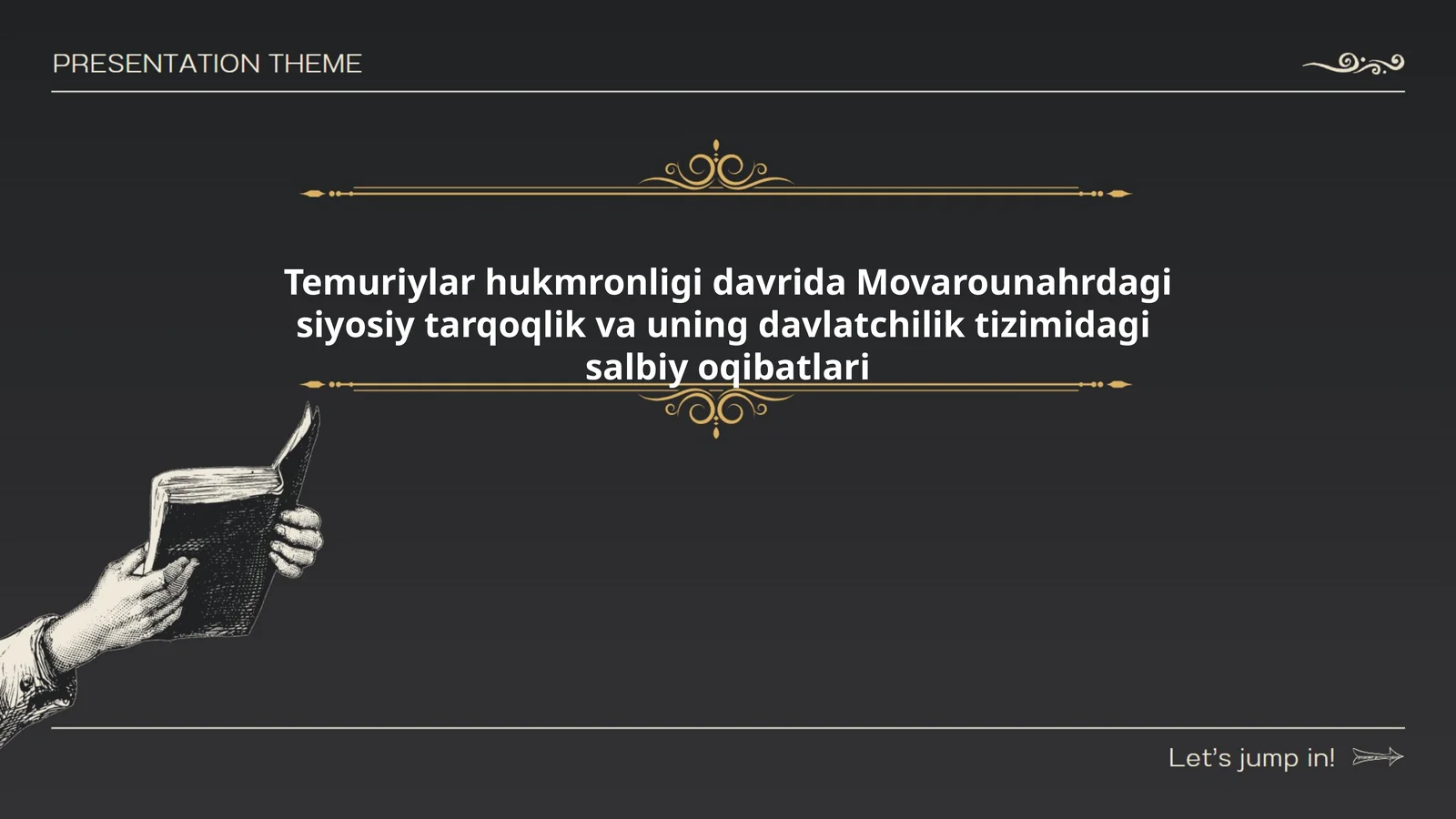 Siyosiy tarqoqlik va davlatchilik tizimi
