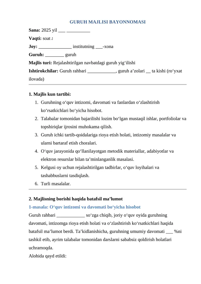 GURUH MAJLISI BAYONNOMASI