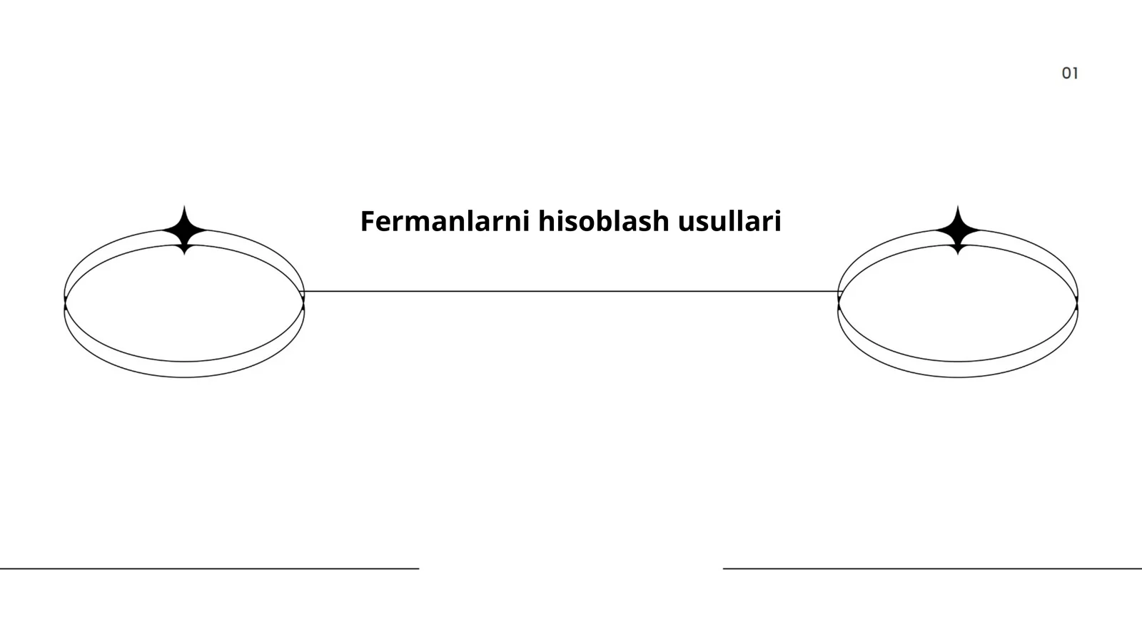 Fermanlarni hisoblash usullari