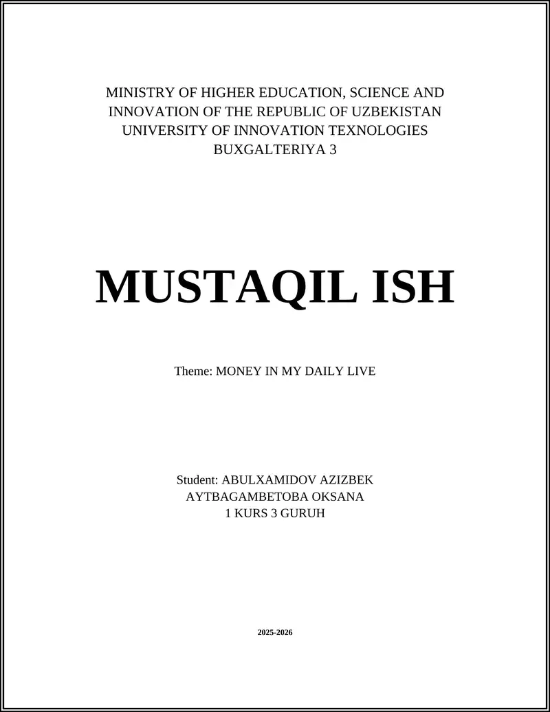 Daily Budgeting Techniques