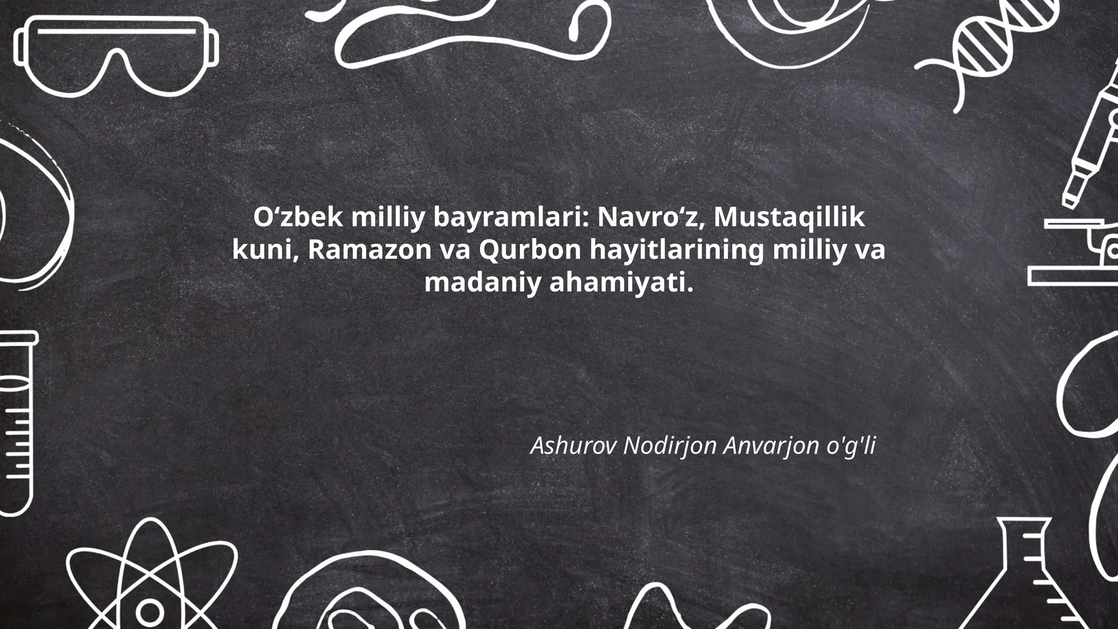 O‘zbek milliy bayramlari