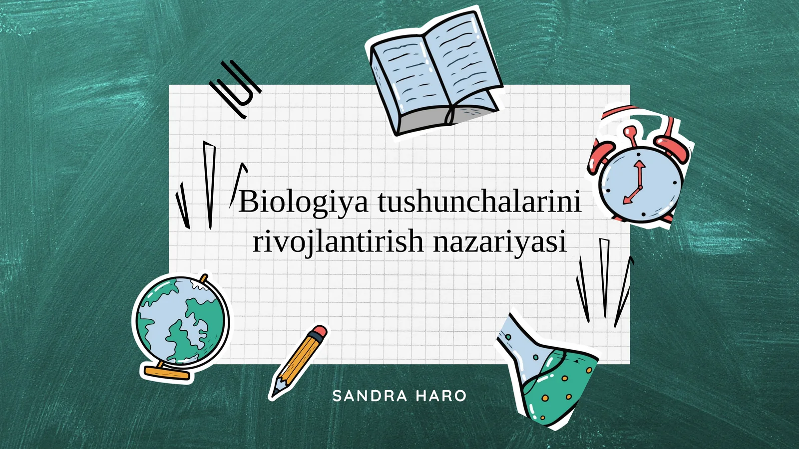 Biologiyatushunchalarinirivojlantirishnazariyasi