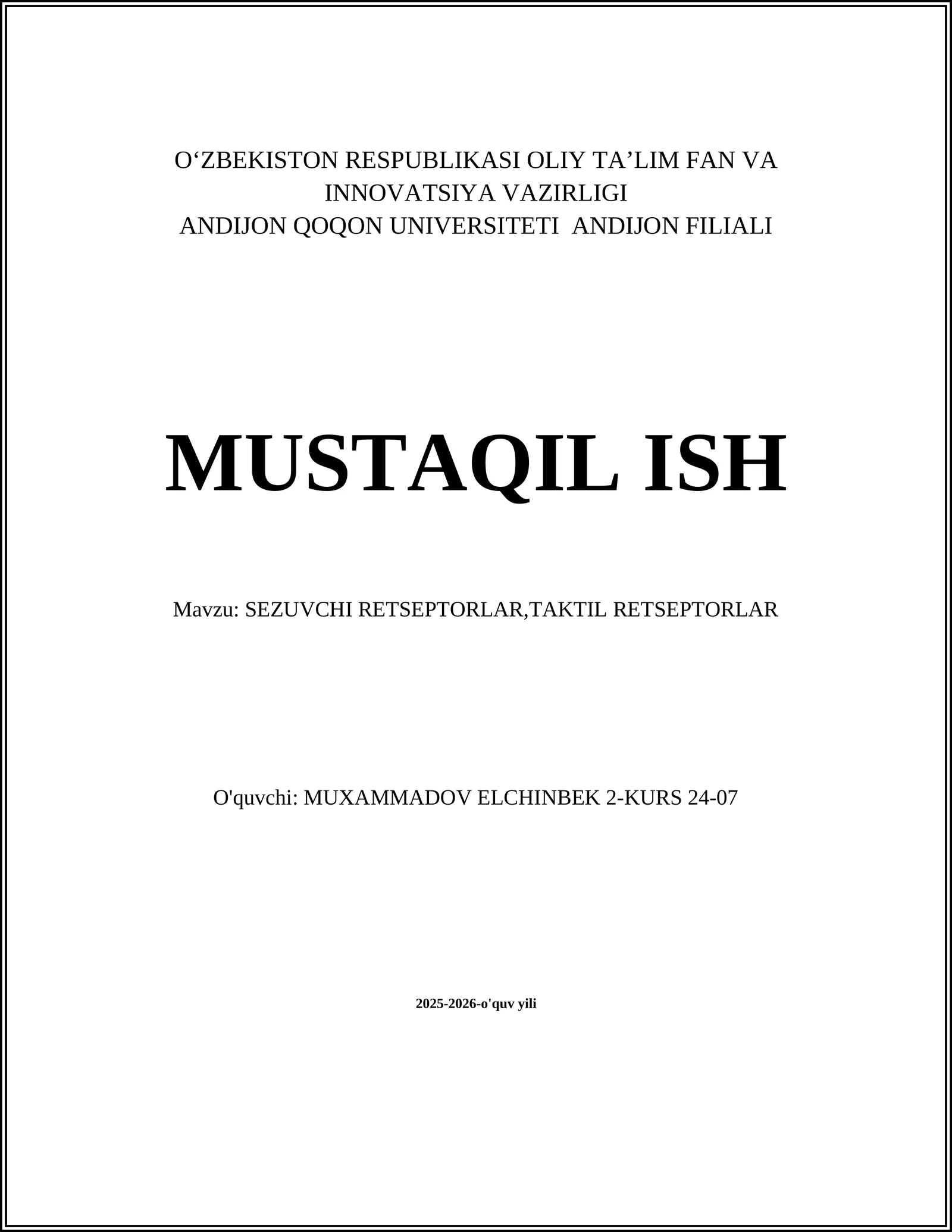 SEZUVCHI RETSEPTORLAR,TAKTIL RETSEPTORLAR