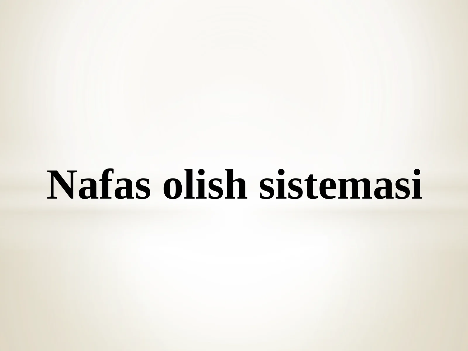 Nafasolishsistemasi