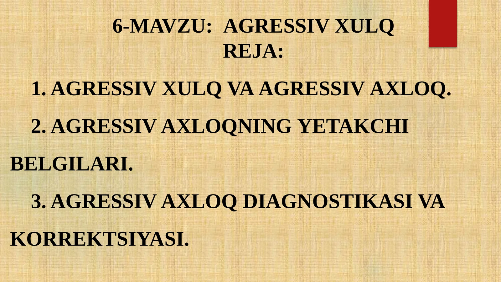 AGRESSIV XULQ