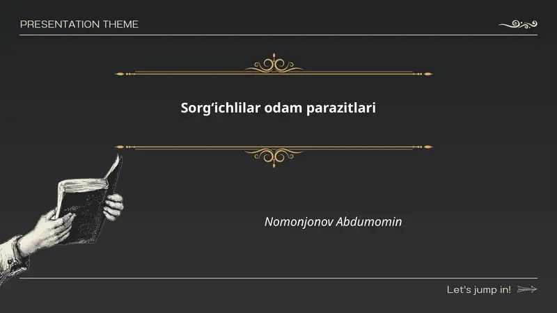 Sorgʻichlilar odam parazitlari