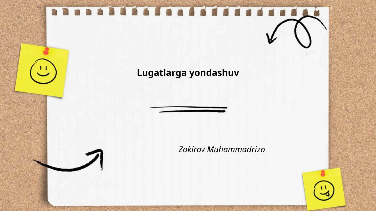 Lugatlarga yondashuv