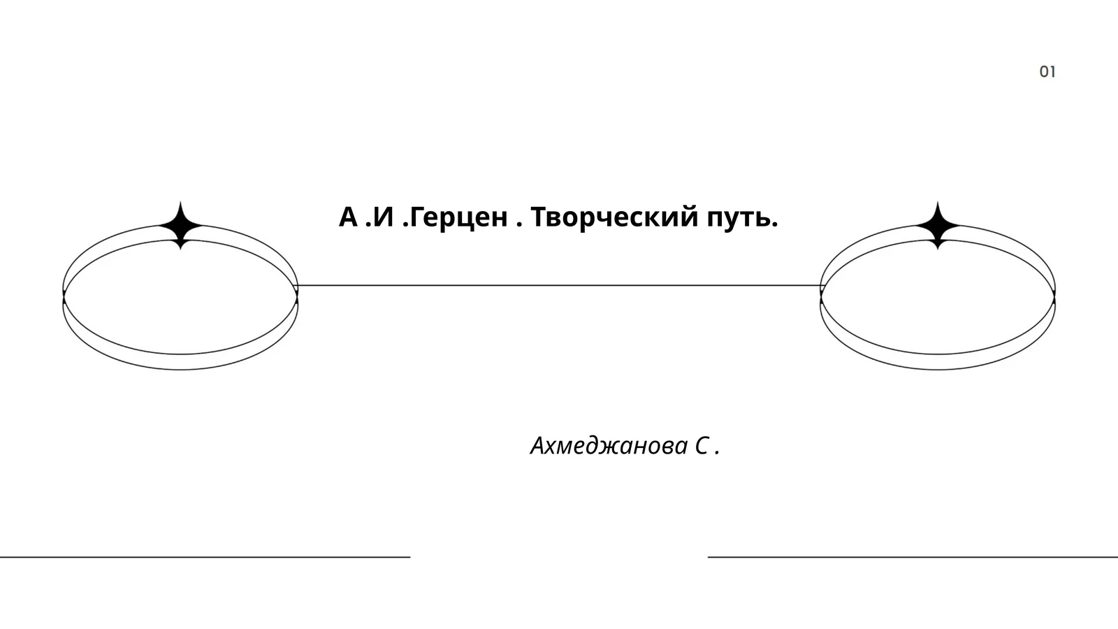 А.И.Герцен. Творческий путь