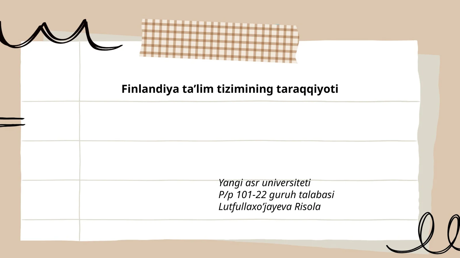 Boshlang'ich ta'lim tizimi