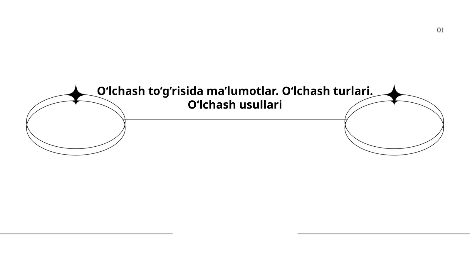O'lchashning fizik asosi