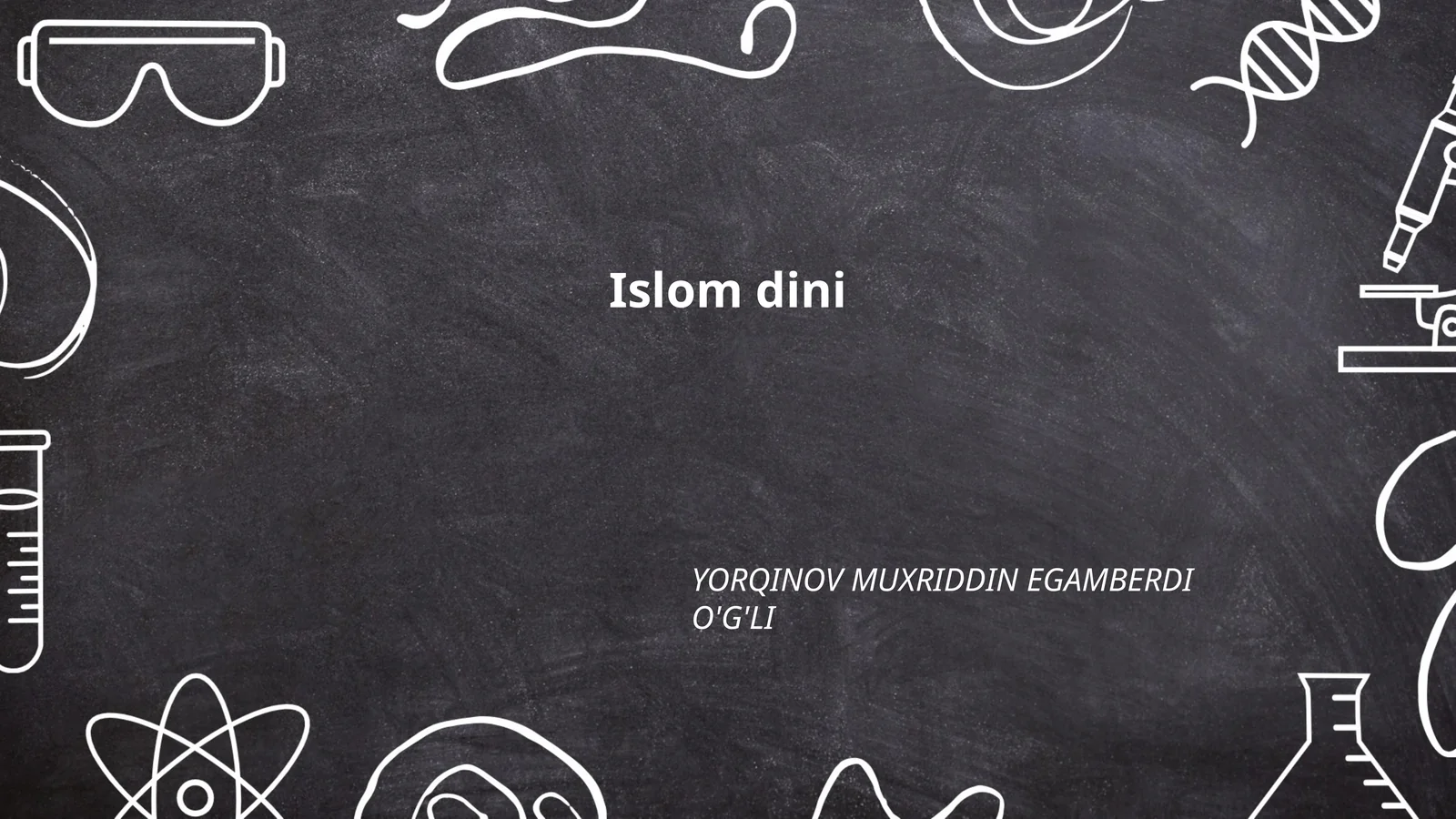 Islom dini