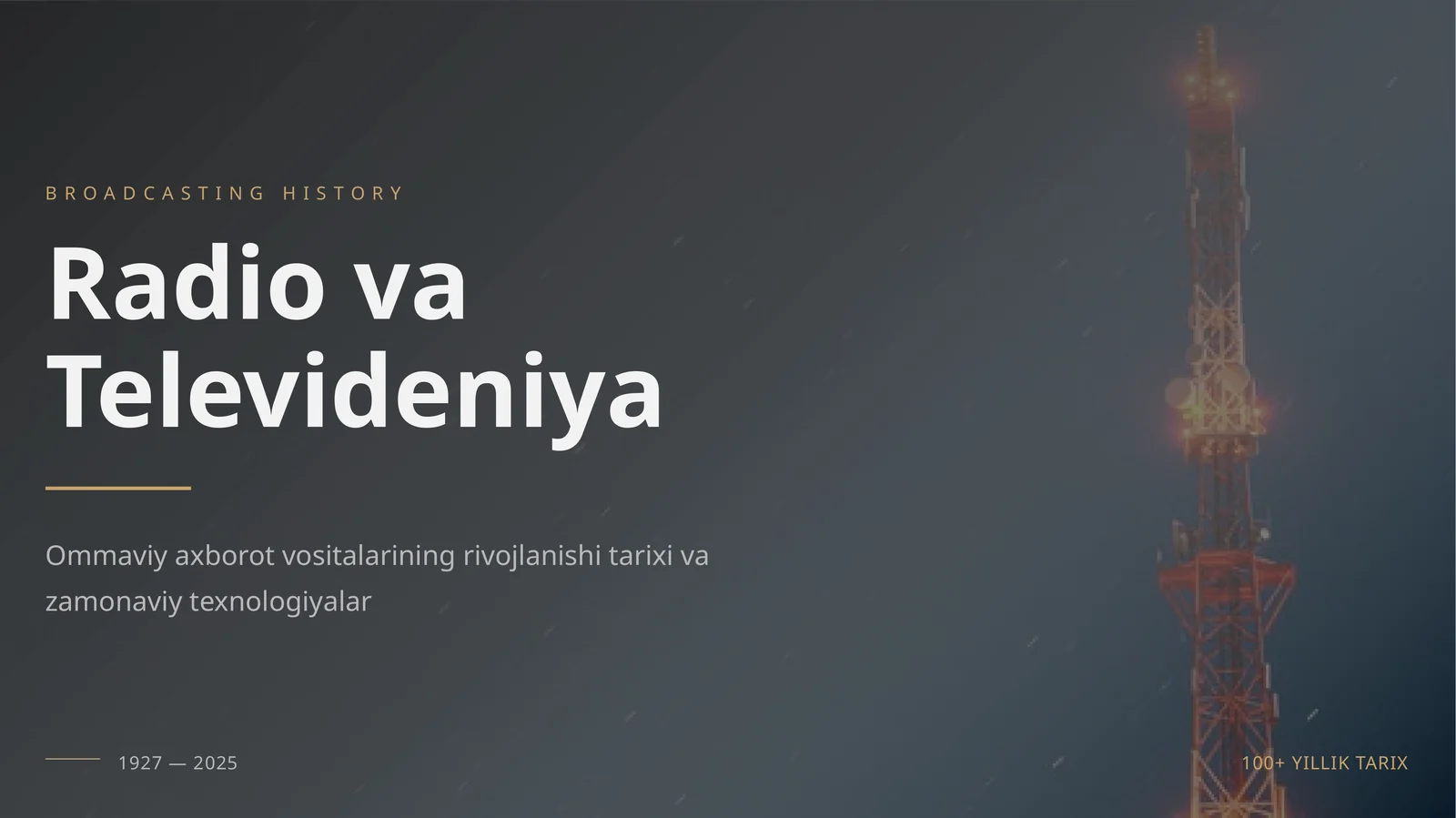 Radio va Televideniya