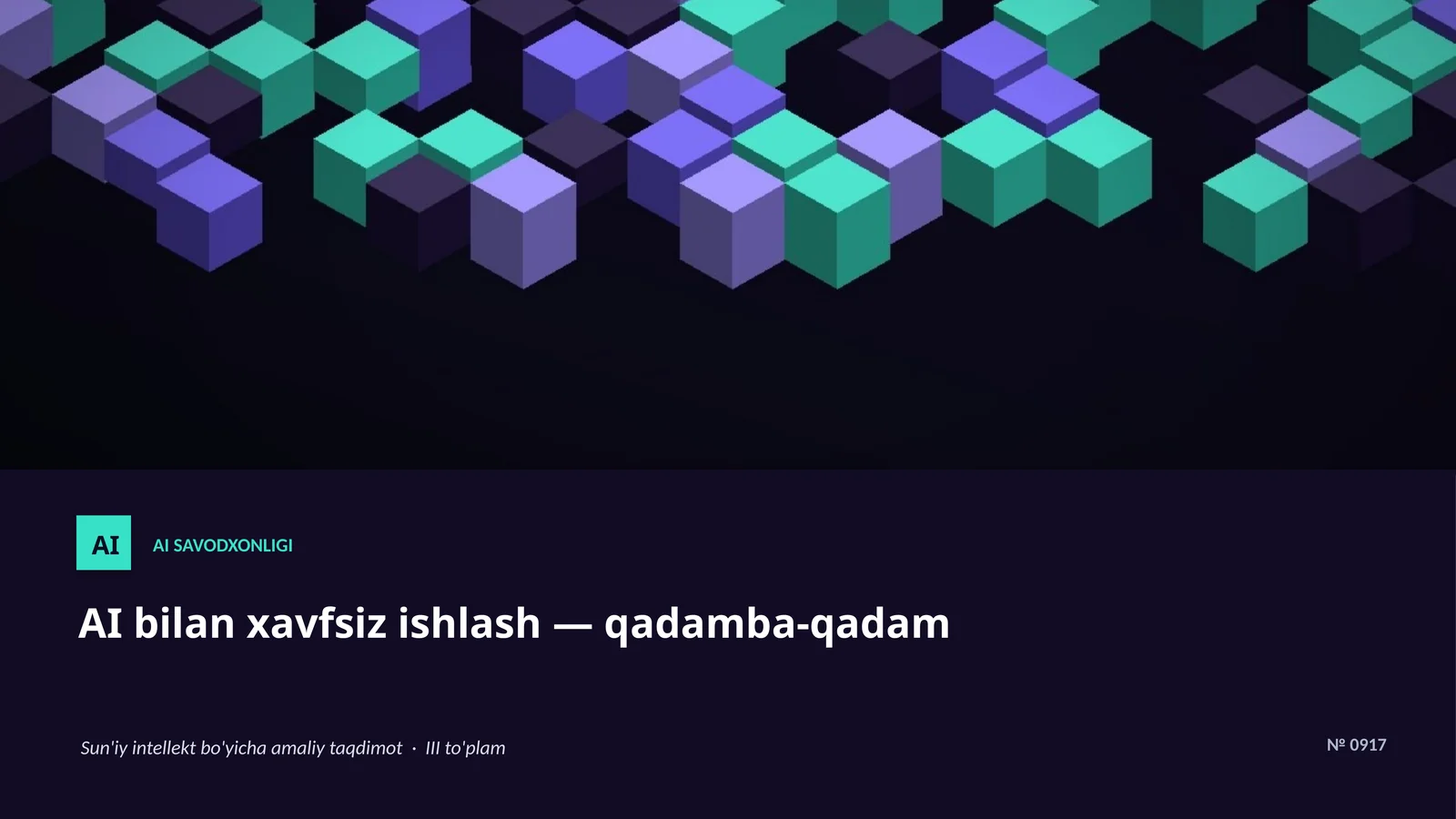 AI SAVODXONLIGI