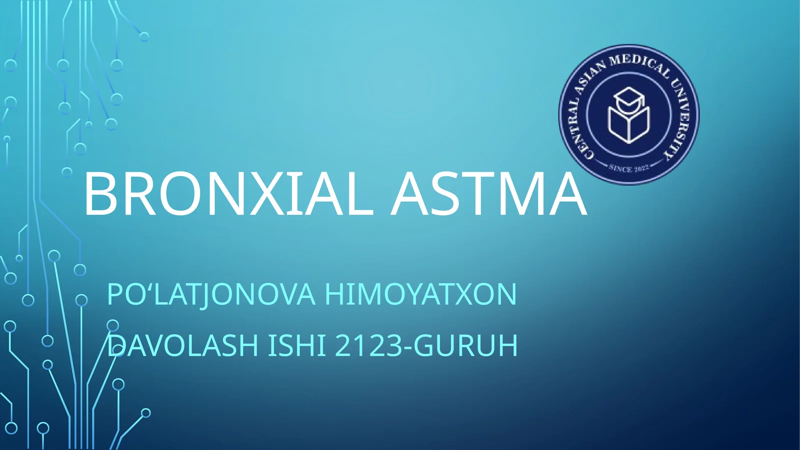 BronxialAstma