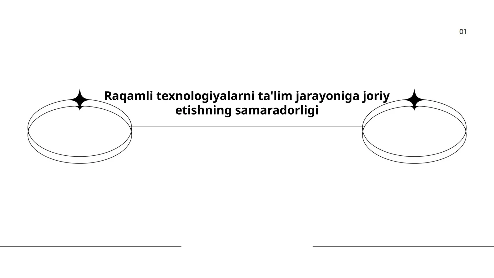 Raqamli texnologiyalarni ta'lim jarayoniga joriy etishning samaradorligi