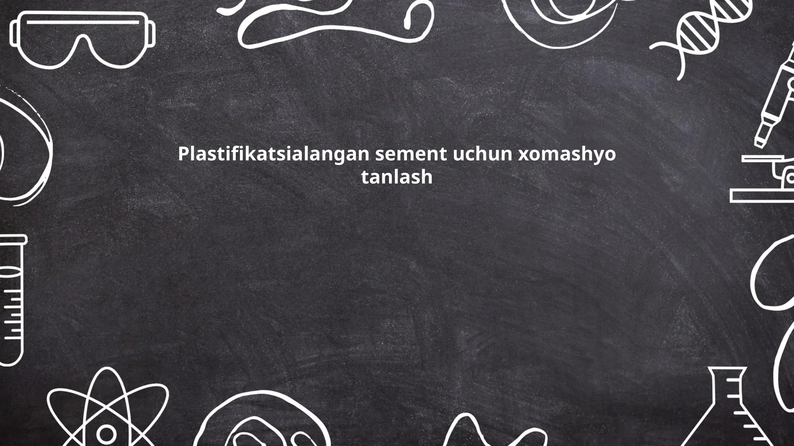 Plastifikatsiyalangan sement