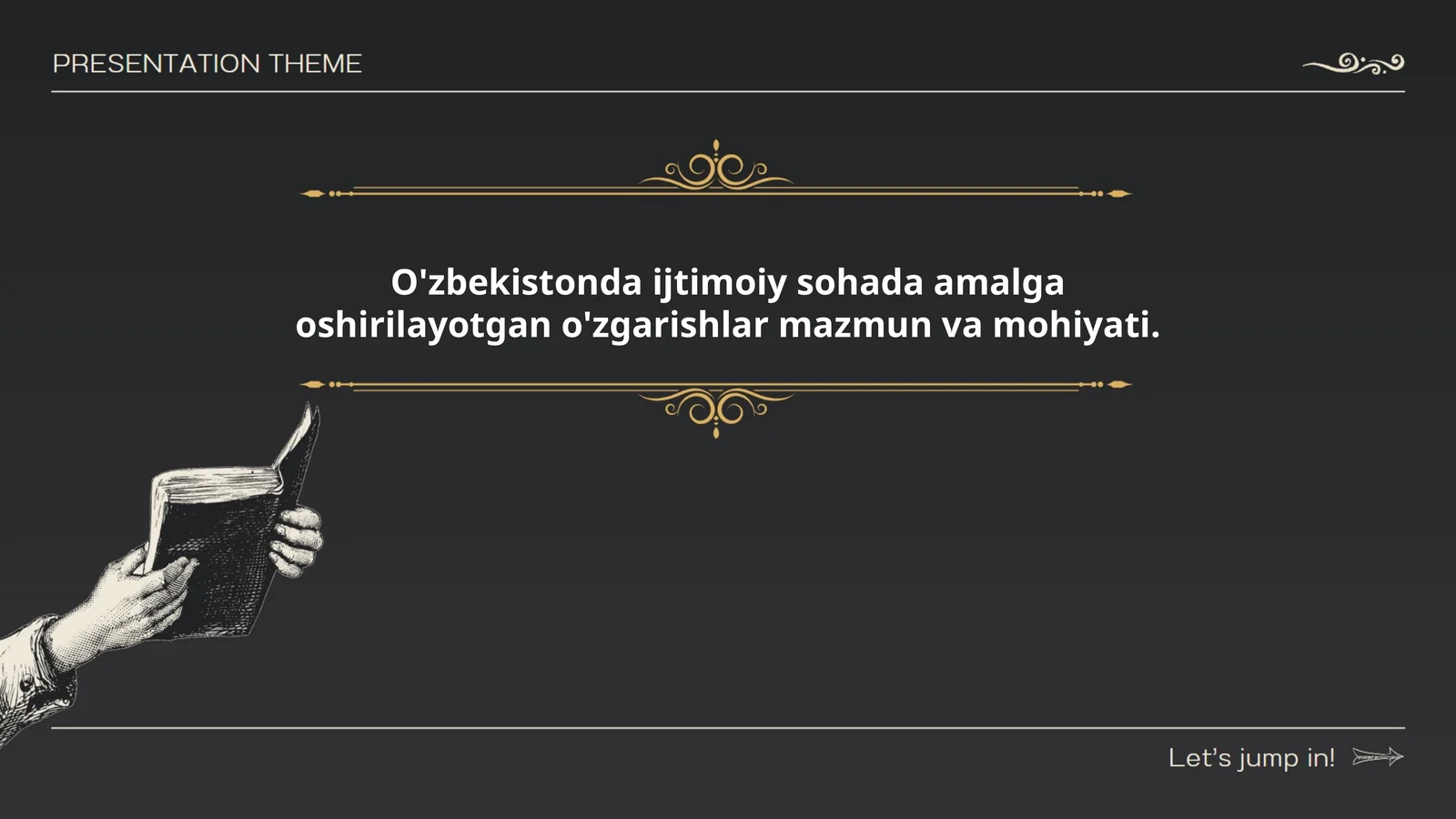 O'zbekistonda ijtimoiy siyosat va uning modernizatsiyasi