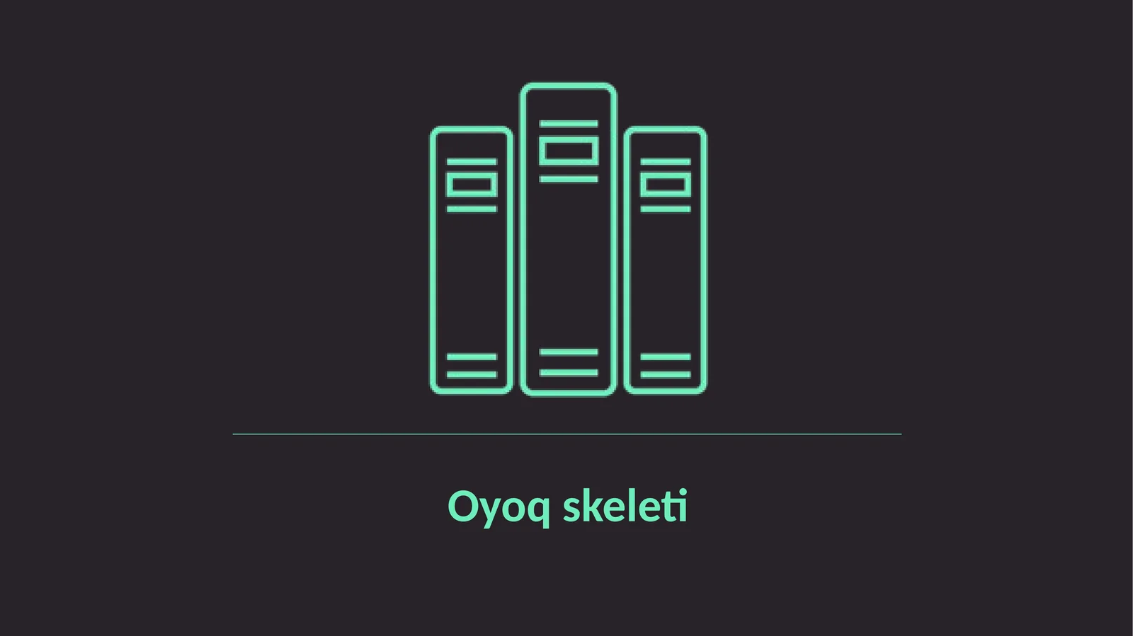 Oyoqskeleti