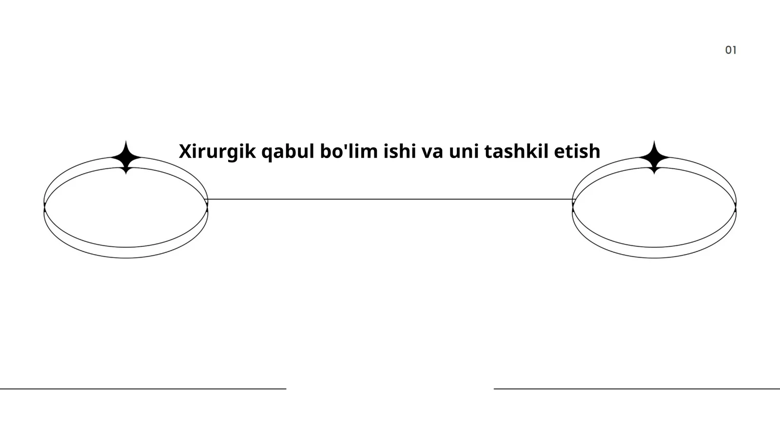 Xirurgik qabul bo'lim ishi va uni tashkil etish